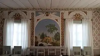A wall painting by Jonas Wallström.