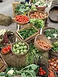 Vegetables produced at a local farm in Malta