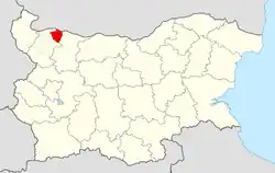 Valchedram Municipality within Bulgaria and Montana Province.
