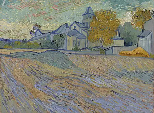 View of the church of Saint-Paul-de-Mausole, 1889, Private collection (F803)