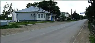 Road DN5C [ro] going through Vedea