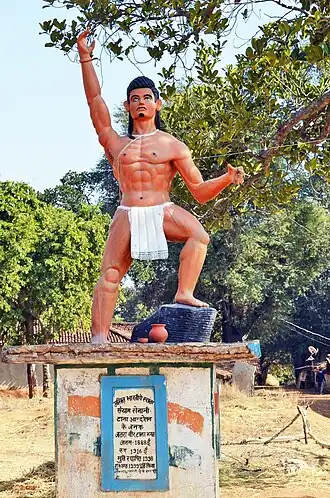 Statue of Jatra Tana Bhagat, Tana Bhagat Movement