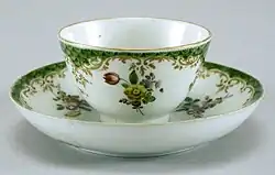 Cup and saucer
