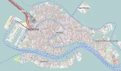 Le Zitelle is located in Venice