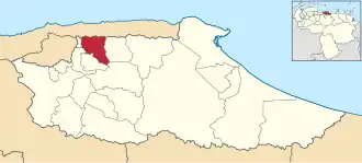Location in Miranda