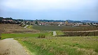 A general view of Ventenac-Cabardès