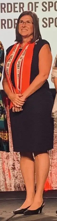 Vicki Keith at the Inaugural Order of Sport Awards in Toronto