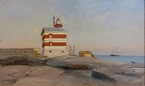 Märket lighthouse, 1887