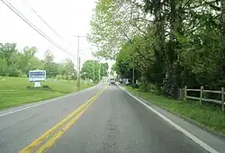 Westbound State Street in Longswamp