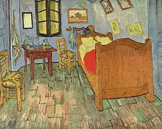 Vincent van Gogh, Bedroom in Arles, 1888