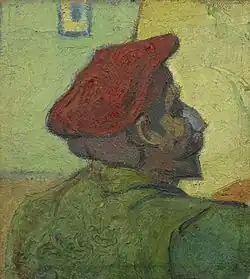 Paul Gauguin (Man in a Red Beret) 1888 Van Gogh Museum, Amsterdam (F546)