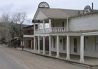 Historic area of Virginia City