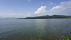 View of the reservoir from San Francisco Lempa.
