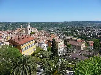 A view of Grasse