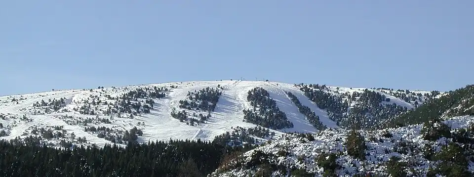 Panoramic View of Audiberge in winter