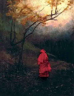 Alone in the park (c. 1900)