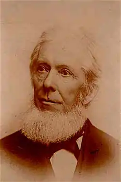 William Greenleaf Eliot, first president of the board of trustees