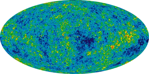 Full-sky image derived from nine years' WMAP data