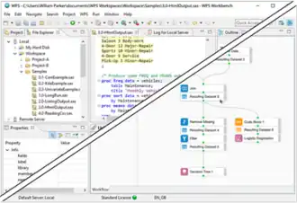 WPS Workbench running on Windows 10