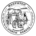 Official seal of Wahpeton, North Dakota