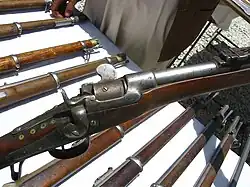 The rotating drum breechblock of the M1867 Werndl–Holub rifle