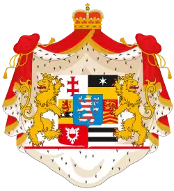 Coat of arms of Landgraviat of Hesse-Homburg (1736–1866)