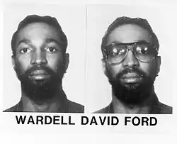 Wardell David Ford FBI Most Wanted Poster