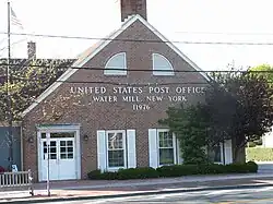 The U.S. post office in Water Mill