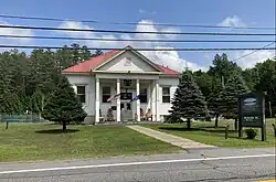 Wells Town Hall on Main Street