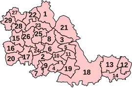 Parliamentary constituencies in West Midlands (1997-2010)