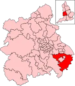 Map of constituency
