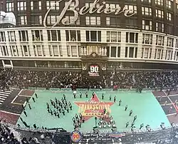 The West Point Band performs at the 2016 Macy's Thanksgiving Day Parade