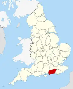 West Sussex within England