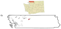 Location of Glacier, Washington