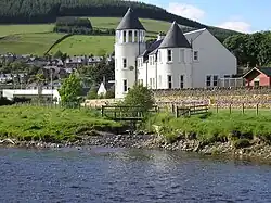 Where the Walker Burn runs into the River Tweed