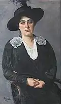 Portrait of my wife, 1916
