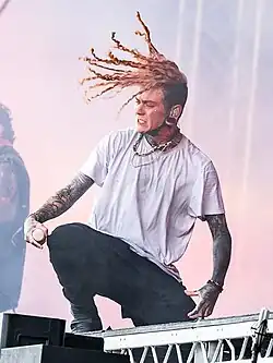 Will Ramos performing onstage