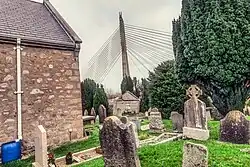 William Dargan Bridge as seen from St Nahi's Church