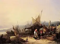 William Shayer The Start of the Day