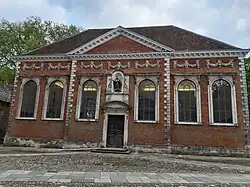 The building called "School" in Wren style, 1683–1687