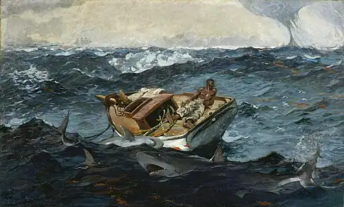 Winslow Homer, The Gulf Stream, 1899