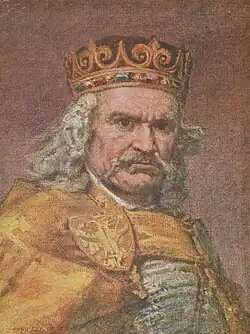 Wladyslaw I Lokietek from the Gallery of Polish Monarchs