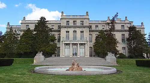 Shadow Lawn (Hubert Templeton Parson mansion), West Long Branch, New Jersey (1927). Now Woodrow Wilson Hall at Monmouth University.