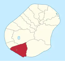 Yaren District within Nauru