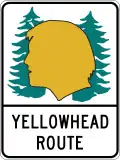 Highway 16 marker