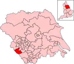 Map of constituency