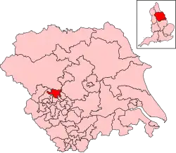 Map of constituency