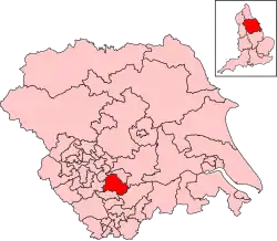 Map of constituency