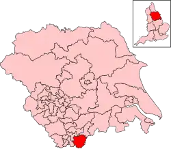 Map of constituency