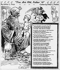 You Are Old, Father '13, written by Arthur L. Price, illustrated by Packer
